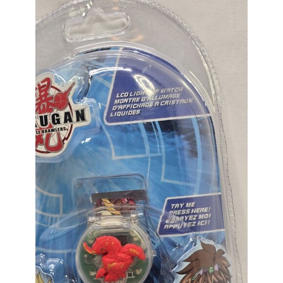 Bakugan Kids Light Up Wrist Watch Digital LCD NEW- Needs Batteries - Picture 2 of 10